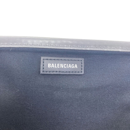 BALENCIAGA 339933 NAVY CABAS Tote Bag Canvas Ladies [Used]