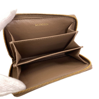 BALENCIAGA 616911 BBMonogram Card Case Leather Ladies [Used]