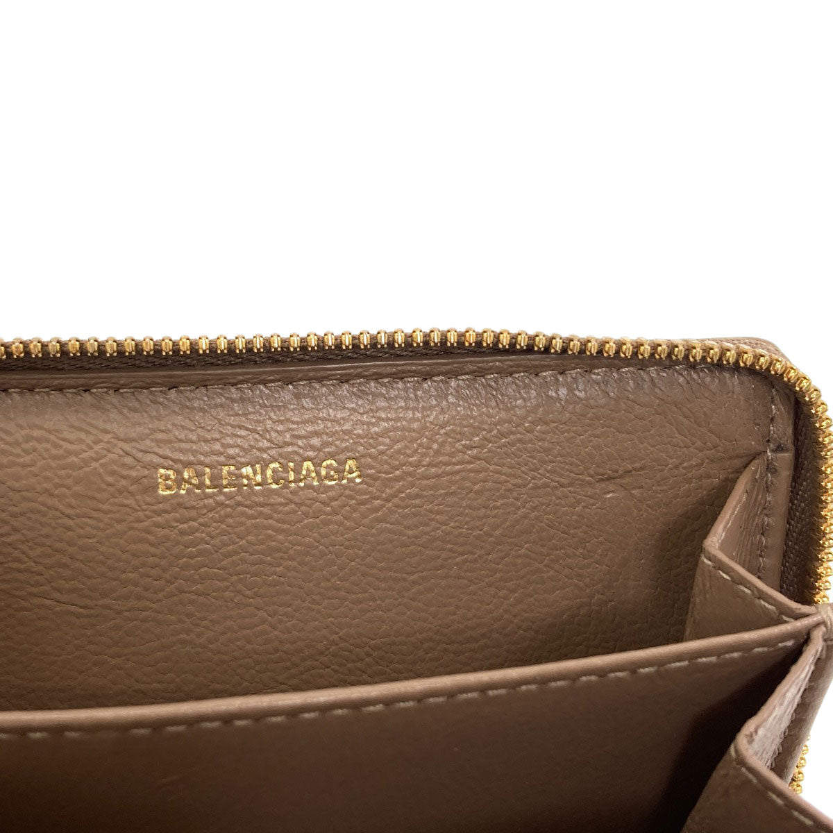 BALENCIAGA 616911 BBMonogram Card Case Leather Ladies [Used]