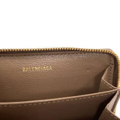 BALENCIAGA 616911 BBMonogram Card Case Leather Ladies [Used]
