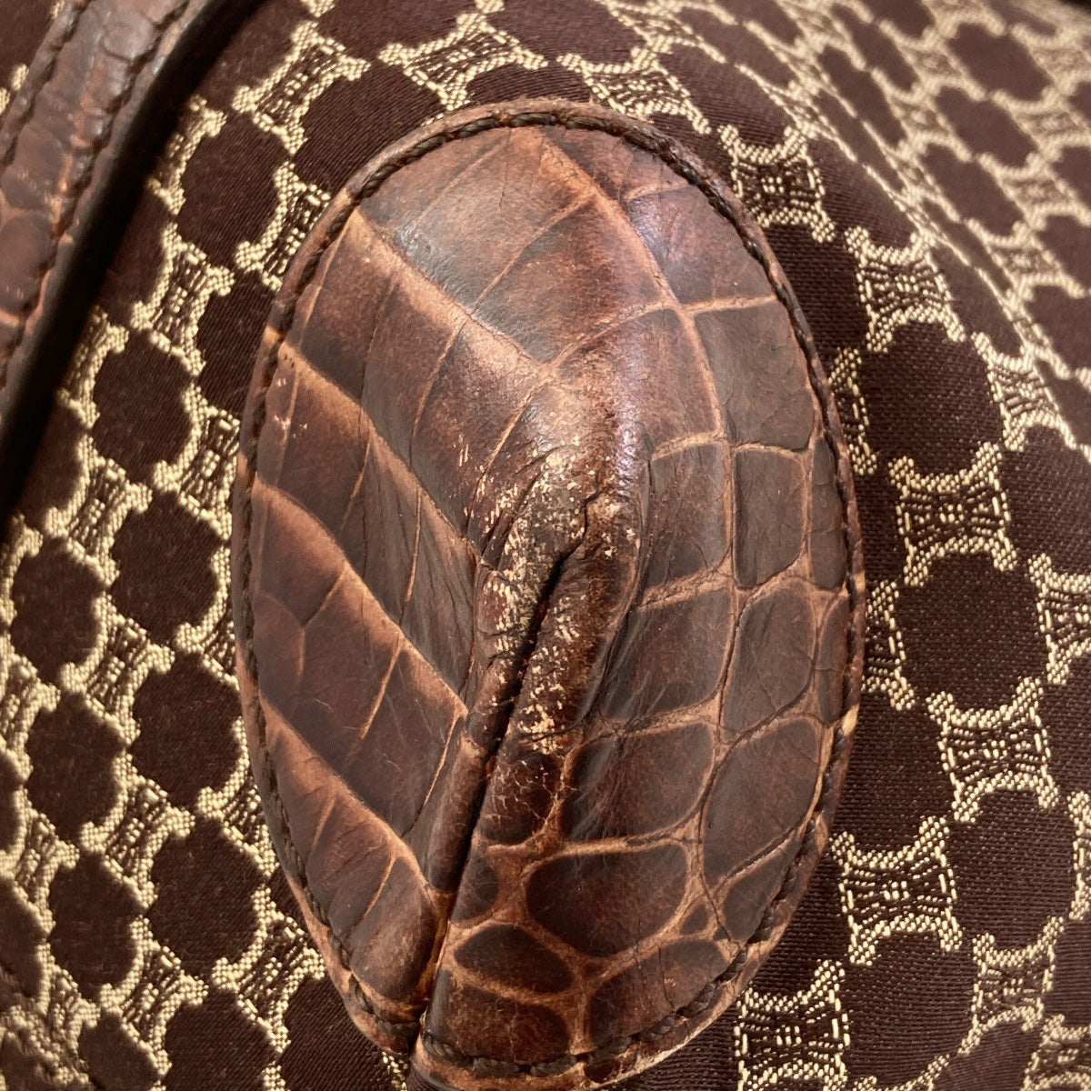 CELINE Macadam pattern Tote Bag Canvas Ladies [Used]