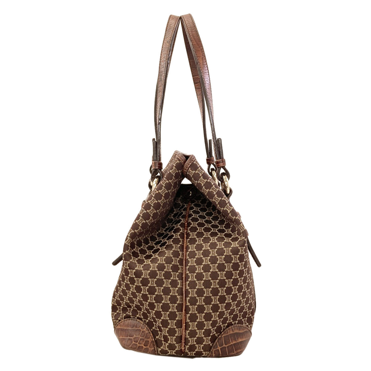 CELINE Macadam pattern Tote Bag Canvas Ladies [Used]