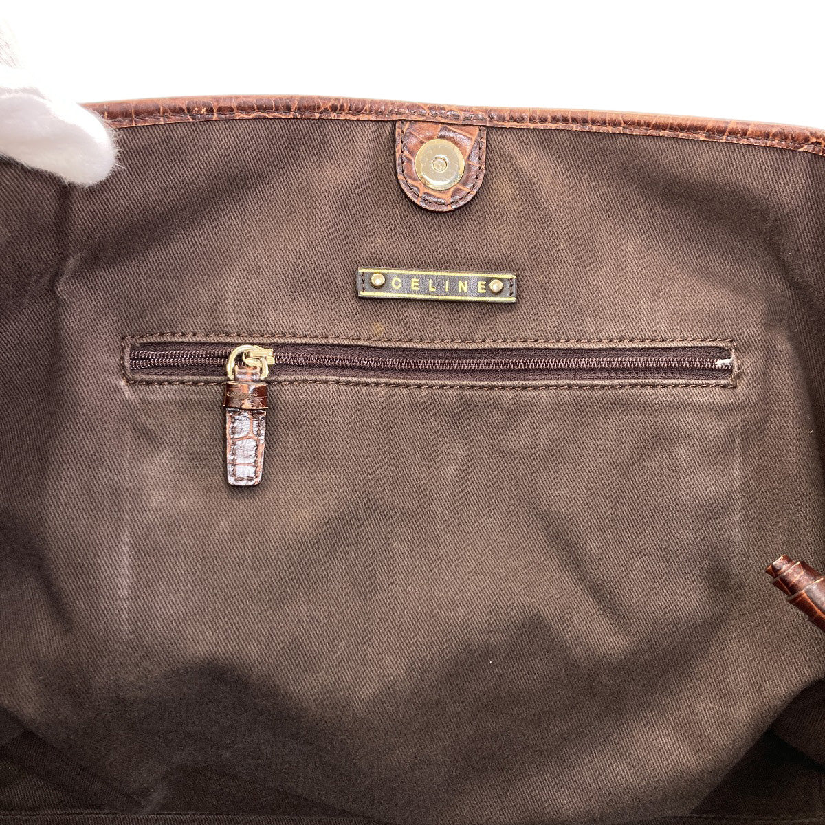 CELINE Macadam pattern Tote Bag Canvas Ladies [Used]