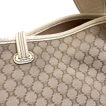 CELINE Macadam Bitter Sweet Tote Bag Canvas Ladies [Used]