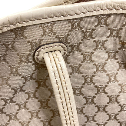CELINE Macadam Bitter Sweet Tote Bag Canvas Ladies [Used]