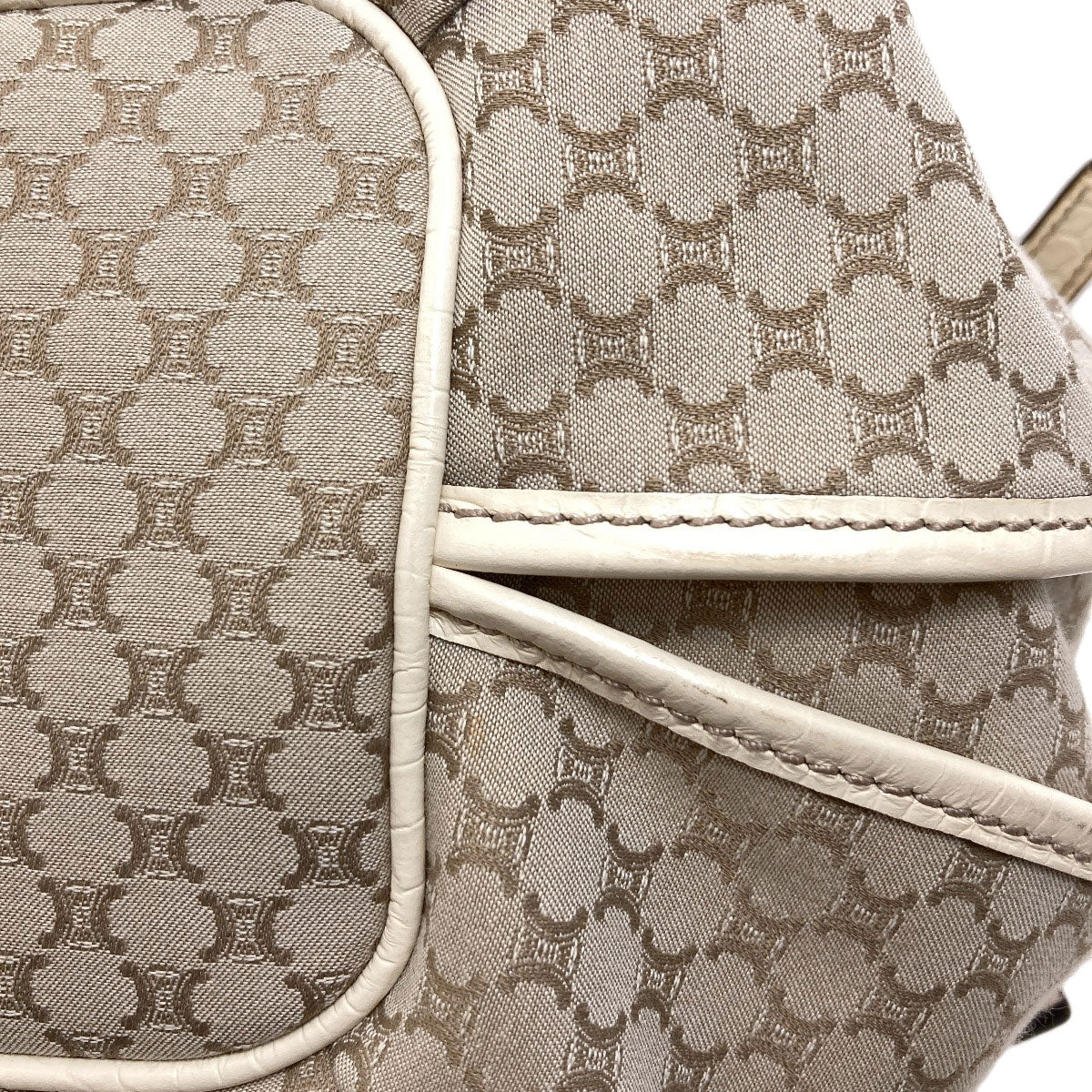 CELINE Macadam Bitter Sweet Tote Bag Canvas Ladies [Used]