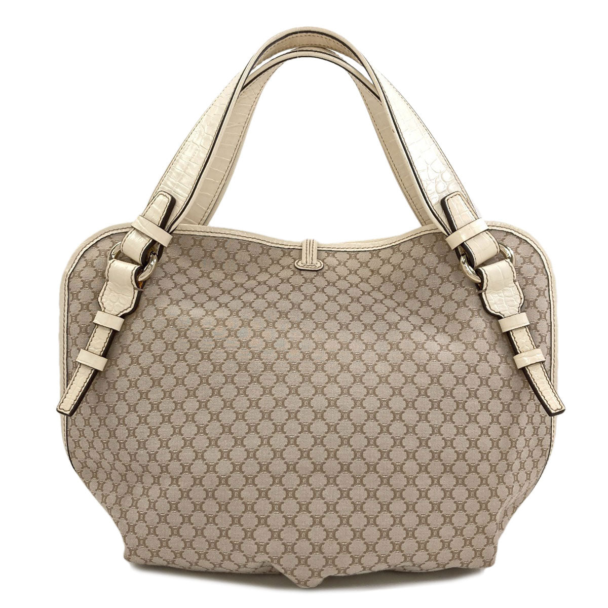 CELINE Macadam Bitter Sweet Tote Bag Canvas Ladies [Used]