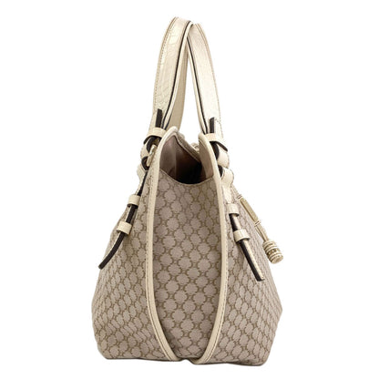 CELINE Macadam Bitter Sweet Tote Bag Canvas Ladies [Used]