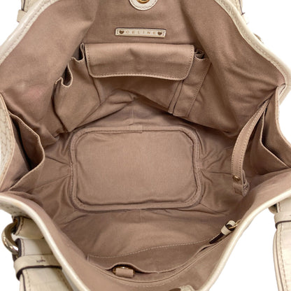 CELINE Macadam Bitter Sweet Tote Bag Canvas Ladies [Used]