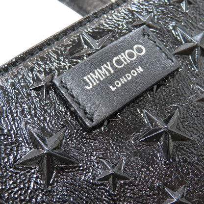Jimmy Choo Star motif embossed 2-way bag Handbag Leather Ladies [Used]