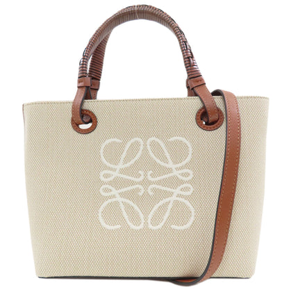 LOEWE Anagram 2WAY Handbag Canvas Ladies [Used]