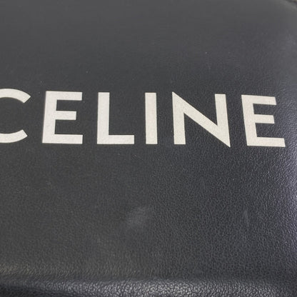 CELINE logo Bifold Wallet with Coin Pocket Leather mens [Used]