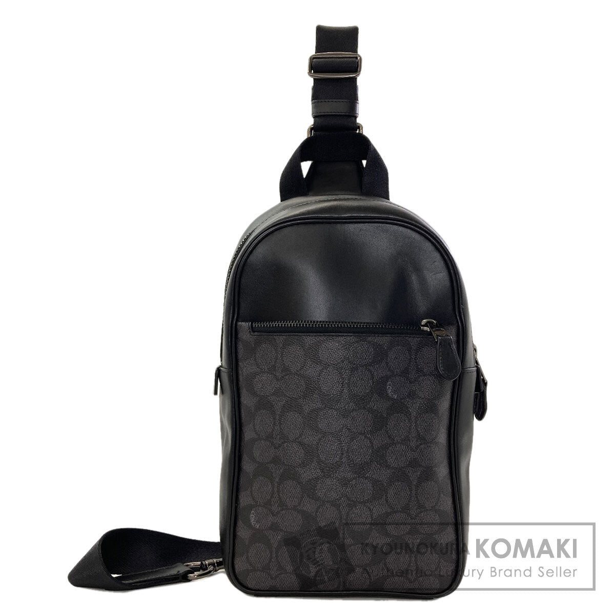 COACH 3102 Signature body bag PVC Ladies [Used]
