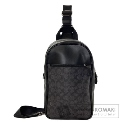 COACH 3102 Signature body bag PVC Ladies [Used]