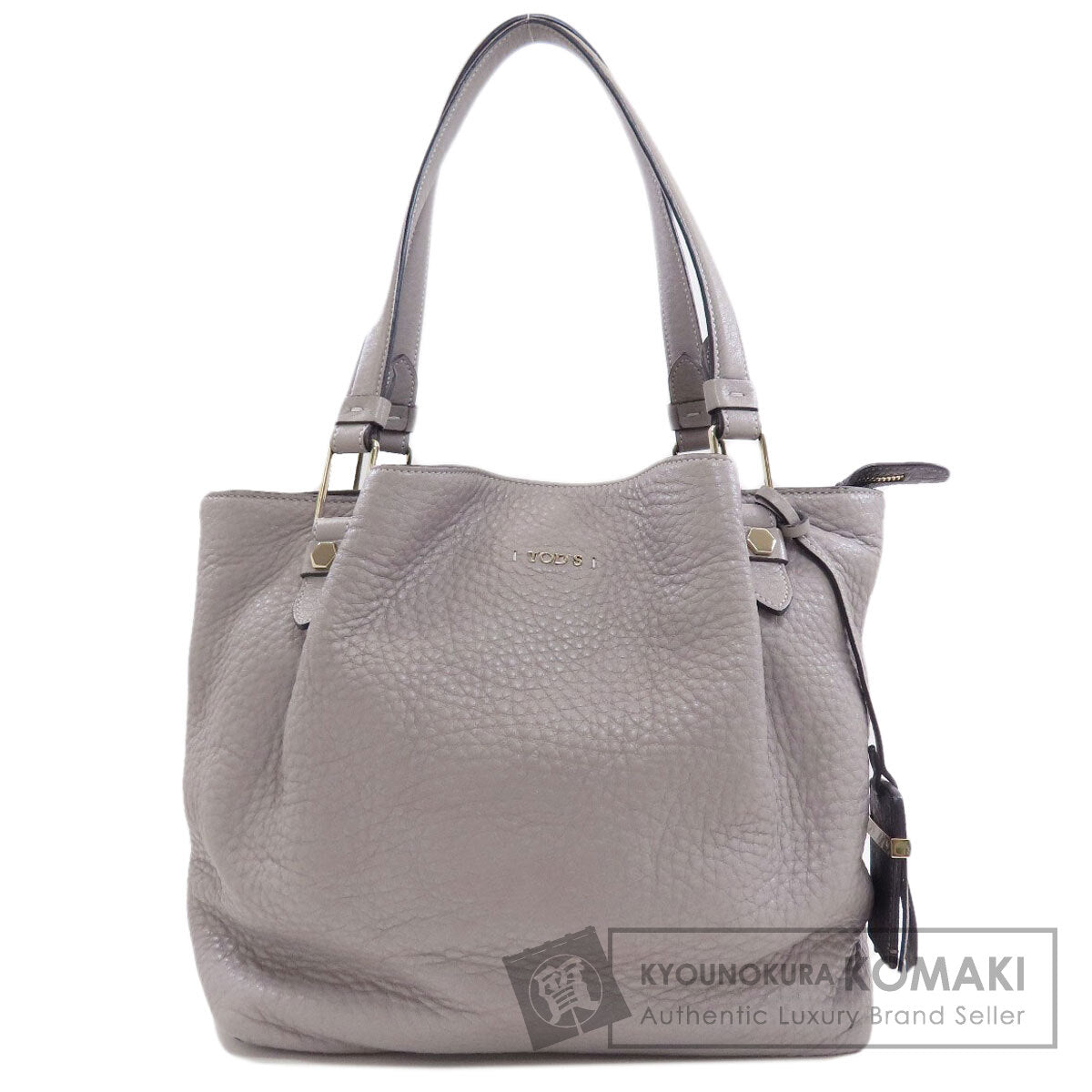 TODS logo Tote Bag Leather Ladies [Used]