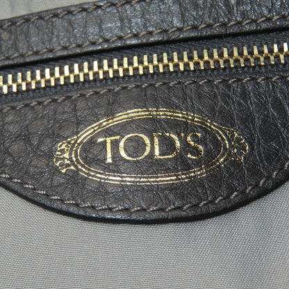 TODS logo Tote Bag Leather Ladies [Used]