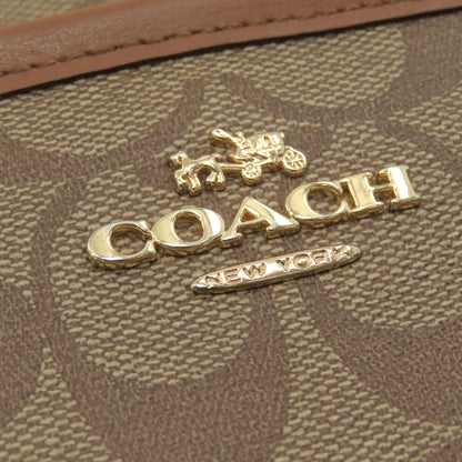 COACH F58297 Signature Shoulder Bag PVC Ladies [Used]