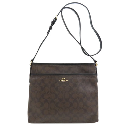 COACH Signature Shoulder Bag PVC Ladies [Used]