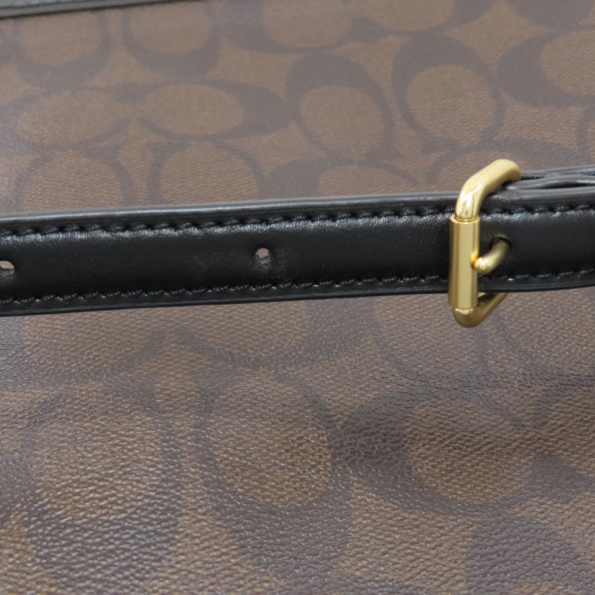 COACH Signature Shoulder Bag PVC Ladies [Used]