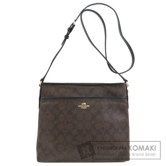 COACH Signature Shoulder Bag PVC Ladies [Used]