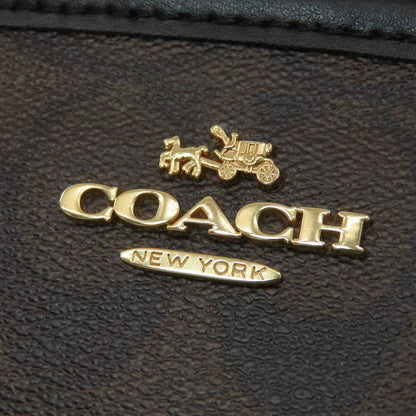 COACH Signature Shoulder Bag PVC Ladies [Used]