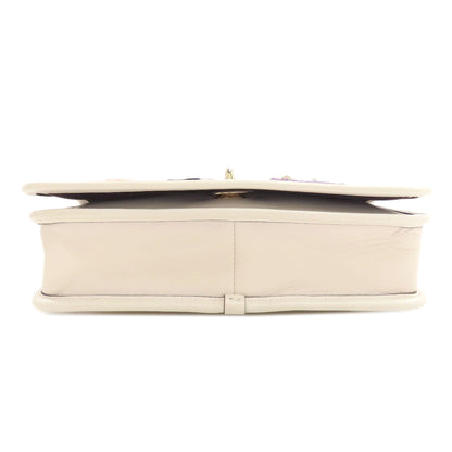COACH F20913 Rabbit appliqué motif Shoulder Bag Leather Ladies [Used]