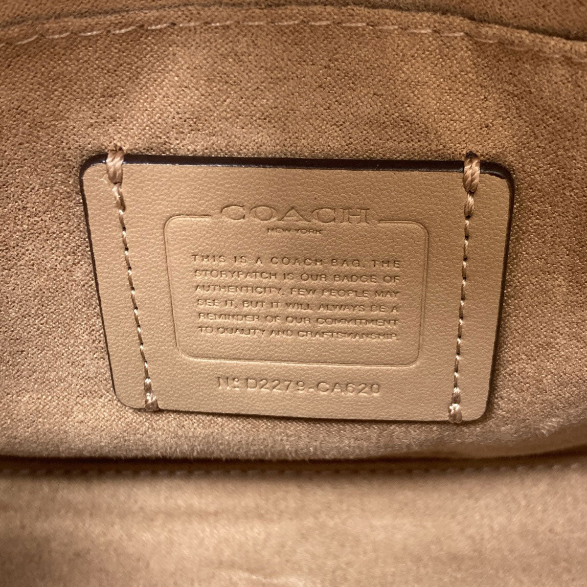 COACH CA620 Mini Pepper 2WAY Handbag PVC Ladies [Used]