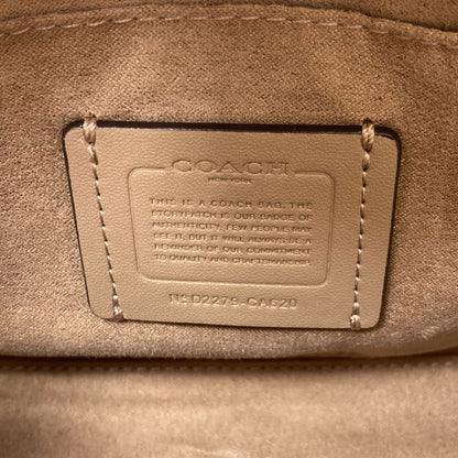 COACH CA620 Mini Pepper 2WAY Handbag PVC Ladies [Used]