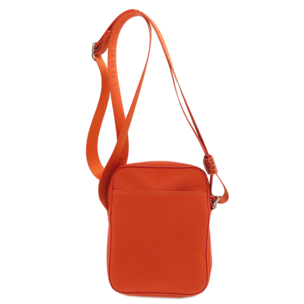 Longchamp Embossing Shoulder Bag Nylon Ladies [Used]