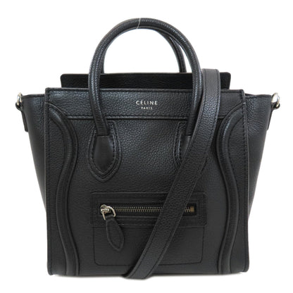 CELINE Luggage nano 2 WAY Tote Bag Calf Ladies [Used]