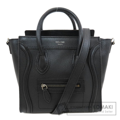 CELINE Luggage nano 2 WAY Tote Bag Calf Ladies [Used]