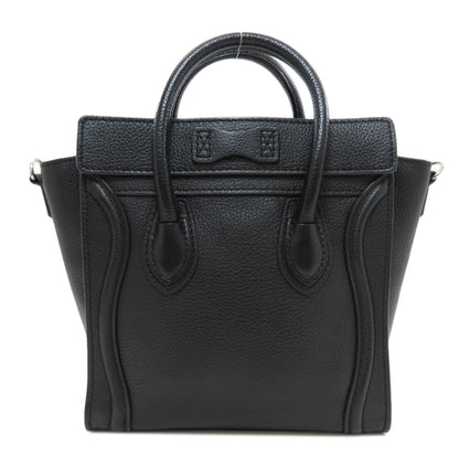 CELINE Luggage nano 2 WAY Tote Bag Calf Ladies [Used]