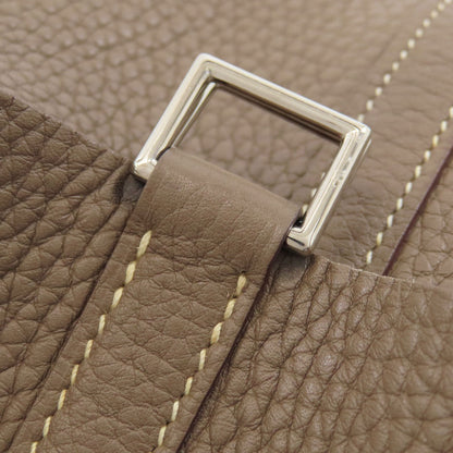HERMES Picotin Lock PM Etoupe SilverHardware Handbag Taurillon Clemence Ladies [Used]