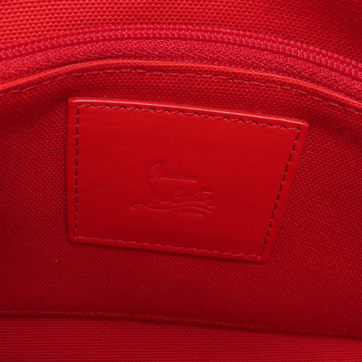 Christian Louboutin By My Side 2WAY Handbag Canvas Ladies [Used]