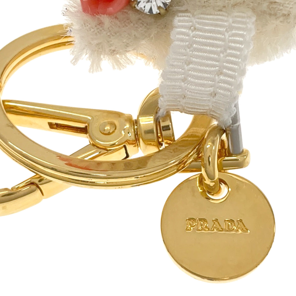 PRADA Beatrick key ring Ladies [Used]