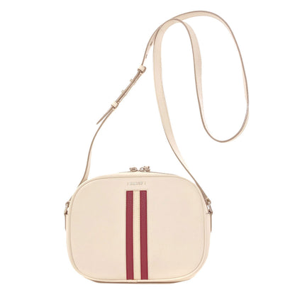 BALLY Long Shoulder Bally Stripe Shoulder Bag Leather Ladies [Used]