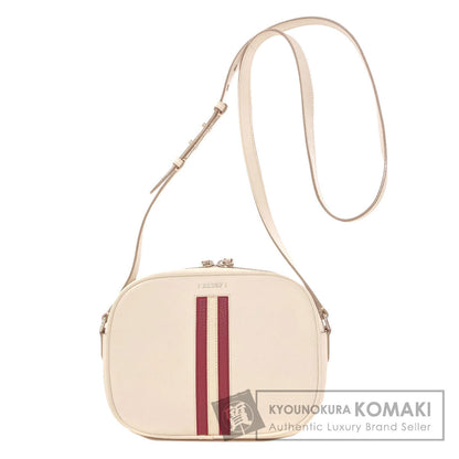 BALLY Long Shoulder Bally Stripe Shoulder Bag Leather Ladies [Used]