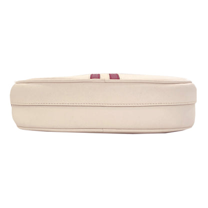 BALLY Long Shoulder Bally Stripe Shoulder Bag Leather Ladies [Used]