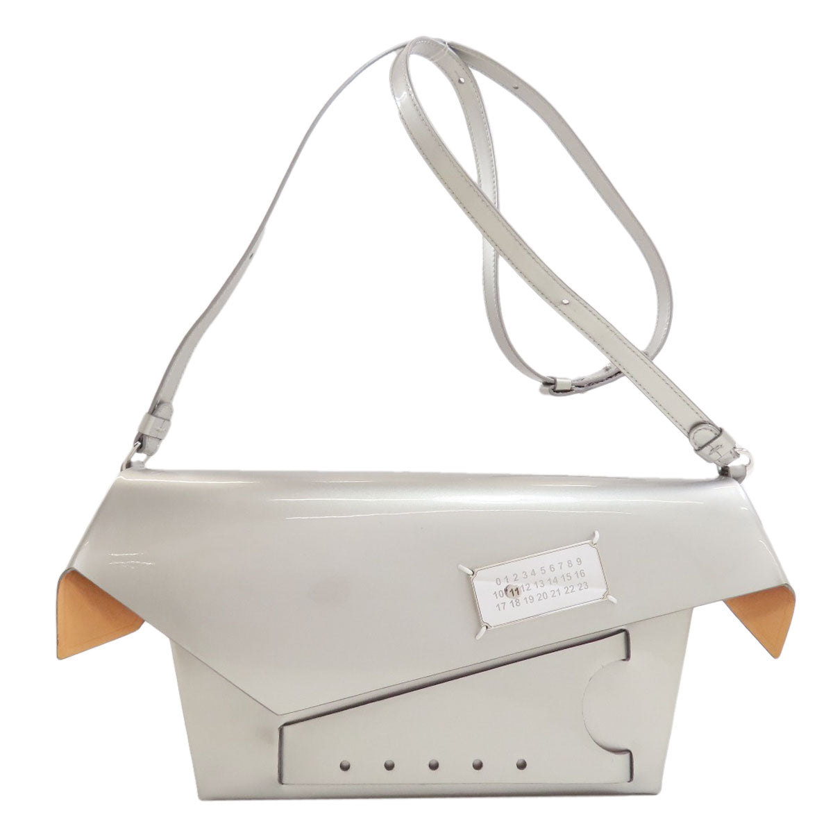 MaisonMargiela SNATCHED Shoulder Bag Enamel Ladies [Used]