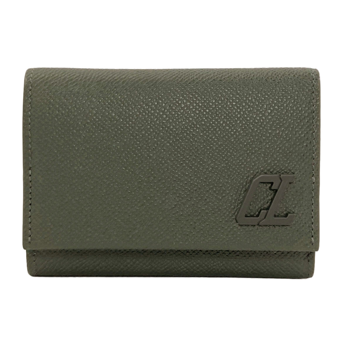 Christian Louboutin Groovy Tri-fold wallet (with Coin Pocket) Leather Ladies [Used]