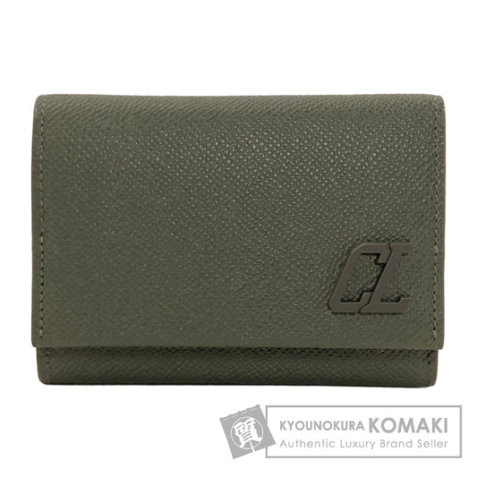 Christian Louboutin Groovy Tri-fold wallet (with Coin Pocket) Leather Ladies [Used]