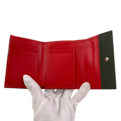 Christian Louboutin Groovy Tri-fold wallet (with Coin Pocket) Leather Ladies [Used]