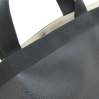 Herve Chapelier Boat-shaped tote Handbag Leather Ladies [Used]