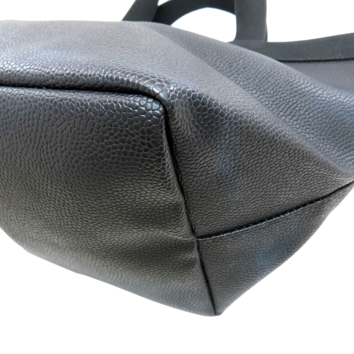 Herve Chapelier Boat-shaped tote Handbag Leather Ladies [Used]