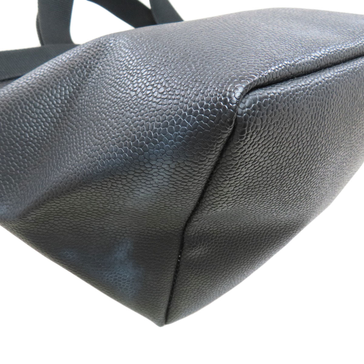Herve Chapelier Boat-shaped tote Handbag Leather Ladies [Used]