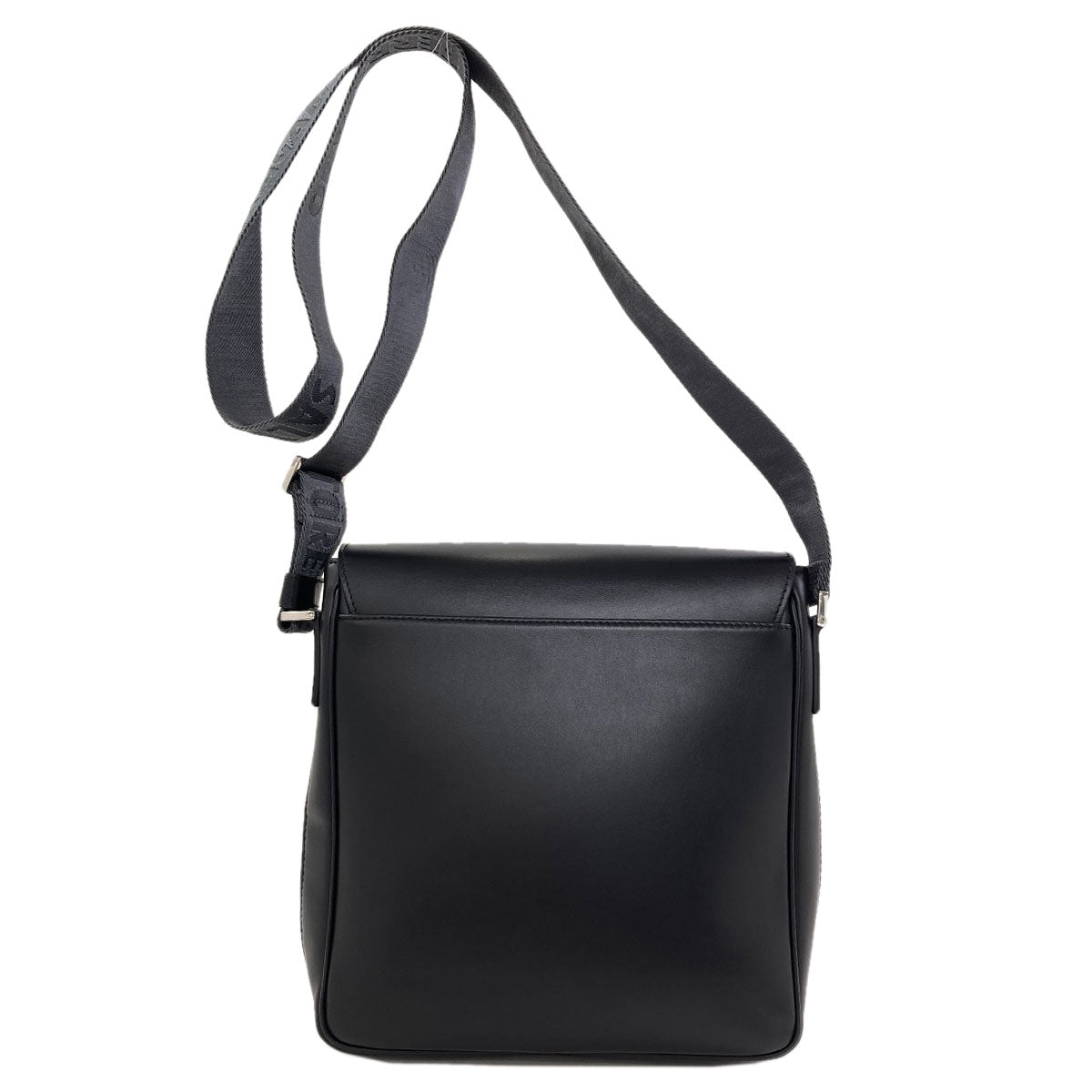 Salvatore Ferragamo logo Shoulder Bag Leather Ladies [Used]