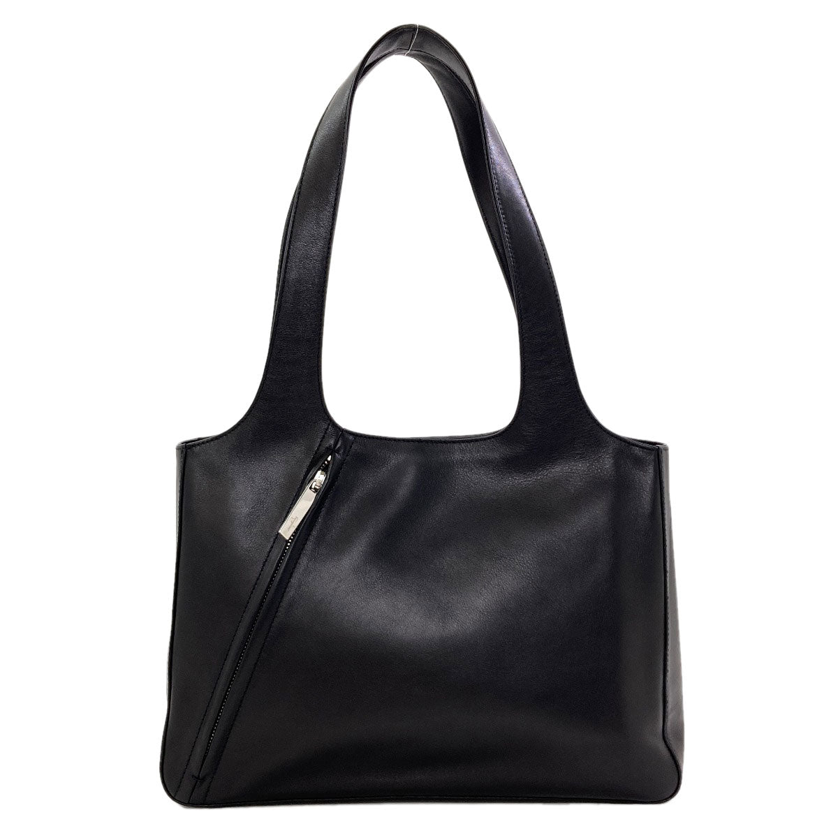 Salvatore Ferragamo Simple design Handbag Leather Ladies [Used]