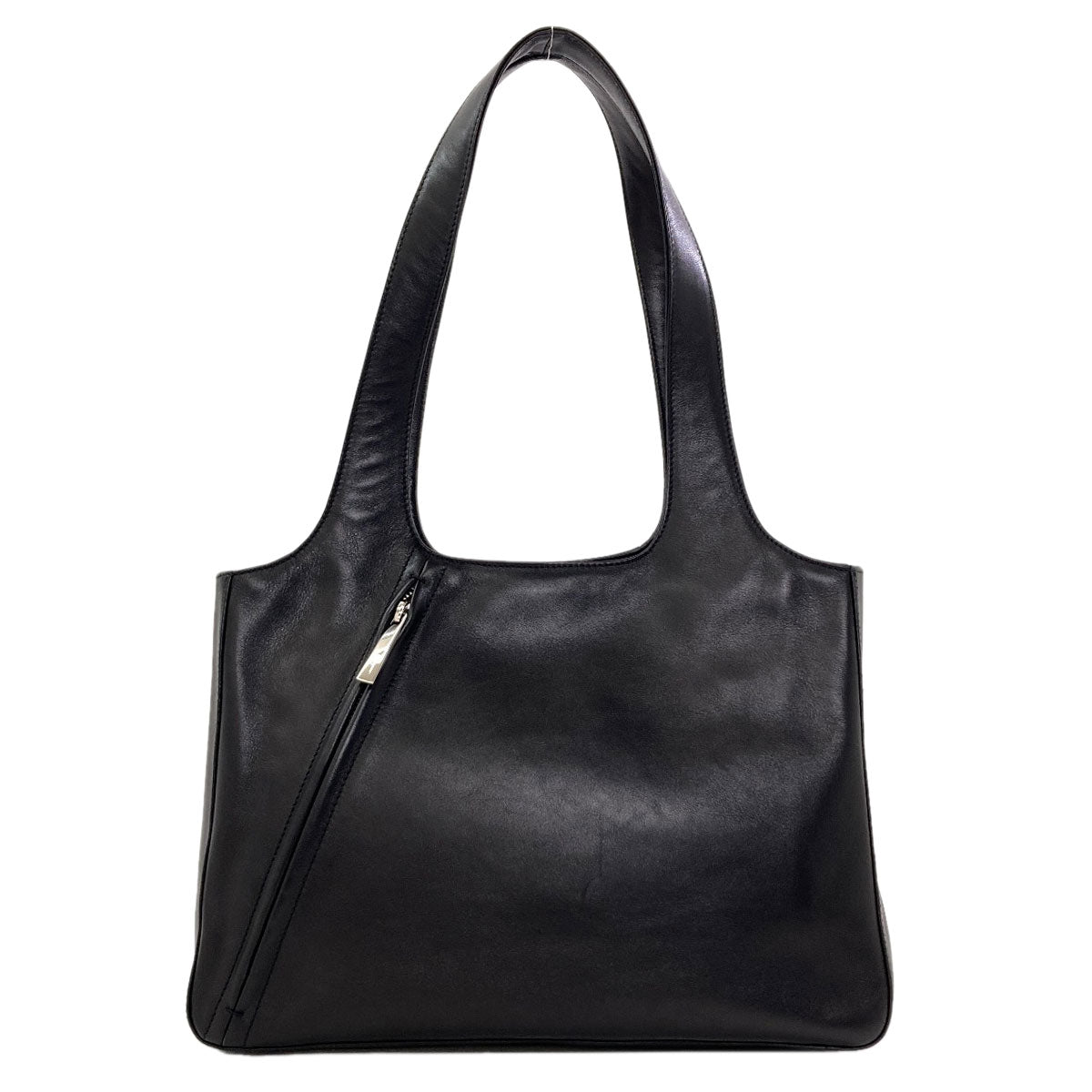 Salvatore Ferragamo Simple design Handbag Leather Ladies [Used]