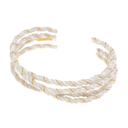 MaisonMargiela Race Rope Bangle Bracelet Brass Ladies [Used]