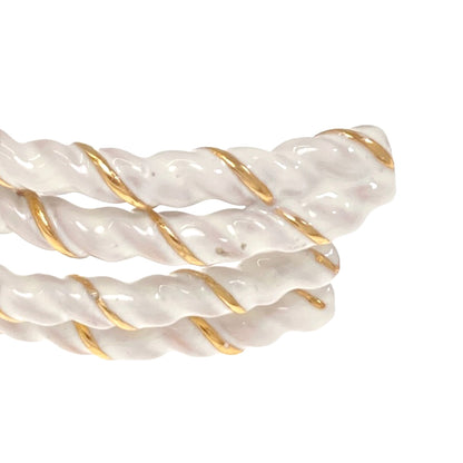 MaisonMargiela Race Rope Bangle Bracelet Brass Ladies [Used]